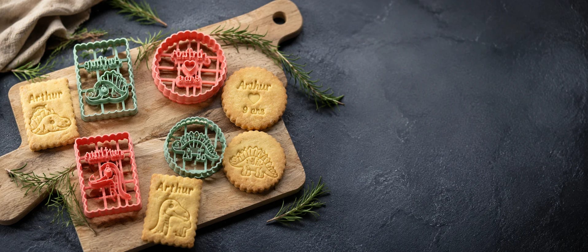 Personalized cookie cutter