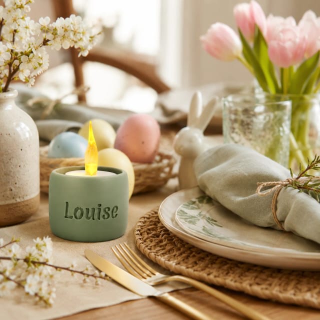 Personalised Candle Holder for LED Candle | MyFabrik