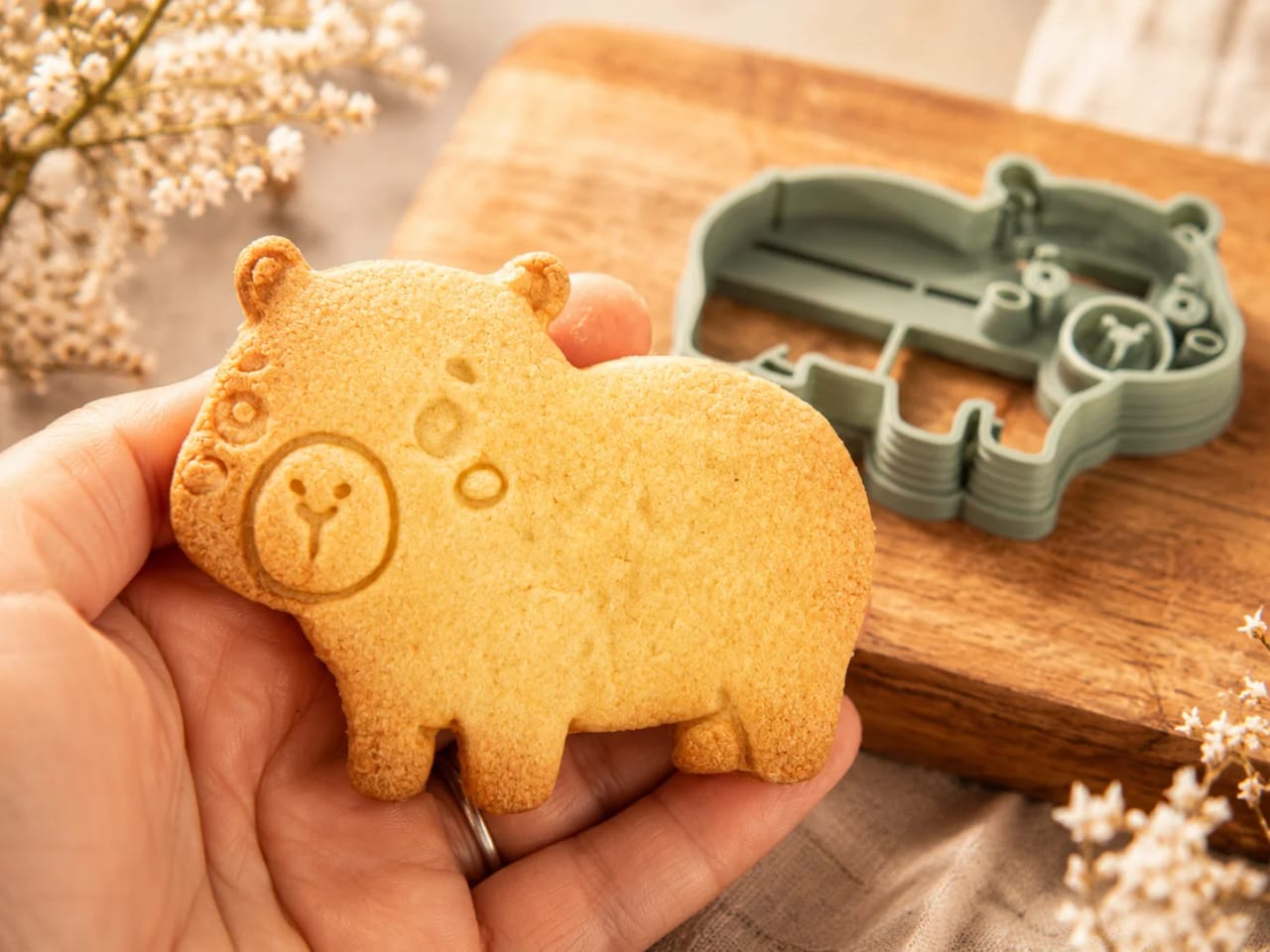 Emporte-pièce Capybara Kawaii pour biscuits | MyFabrik