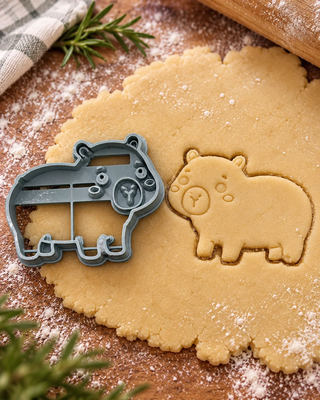 Emporte-pièce Capybara Kawaii