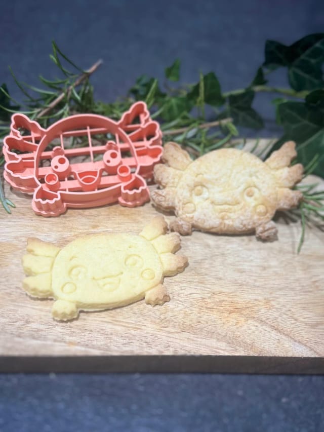 Axolotl Cookie Cutter