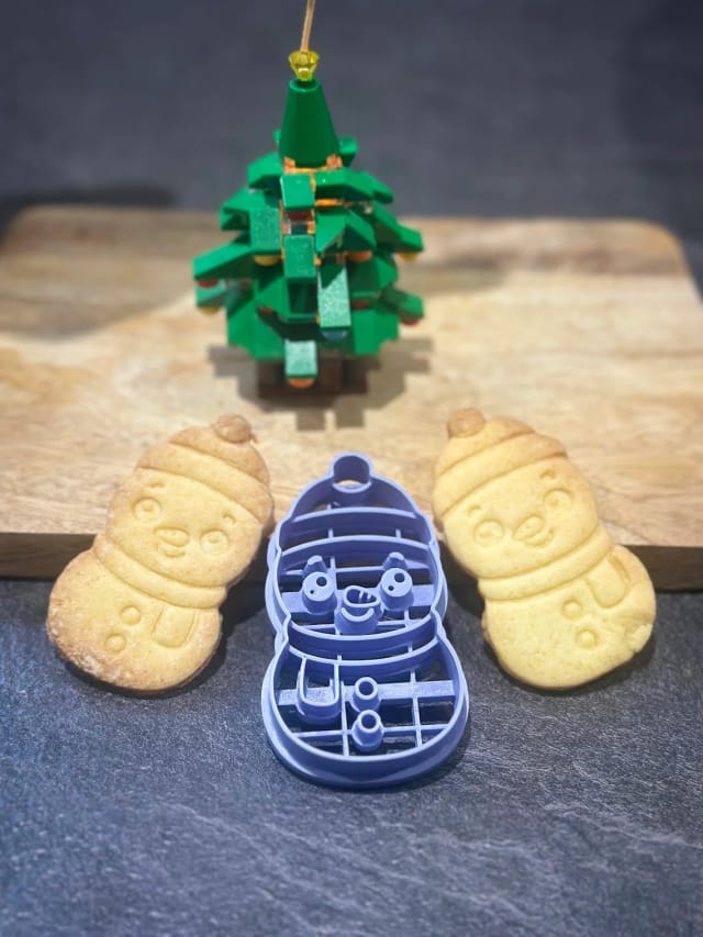 Snowman Cookie Cutter