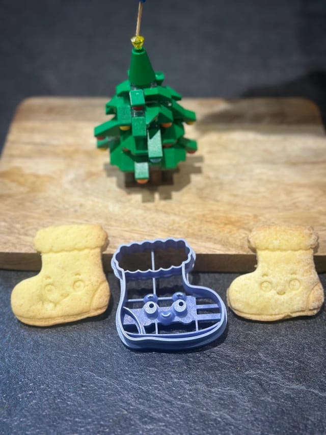 Kawaii-Weihnachtsstiefel-Ausstecher | MyFabrik
