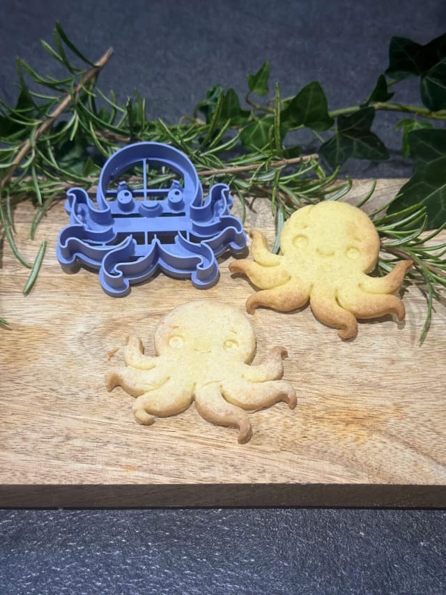 Kawaii-Oktopus-Ausstecher | MyFabrik