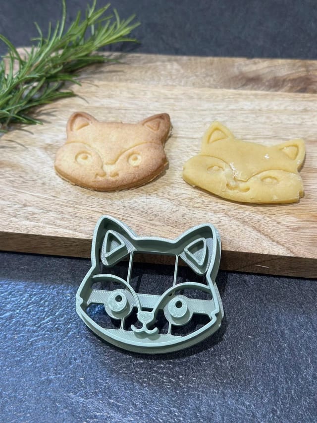 Kawaii Fox Cookie Cutter