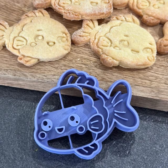 Emporte pièce poisson mignon