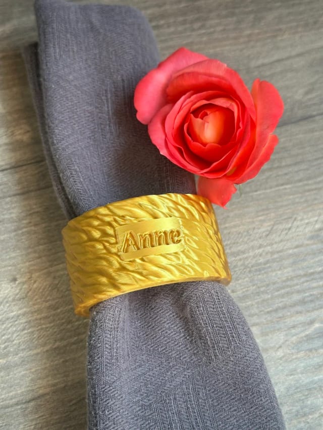 Petit Sophora – Rond de serviette personnalisé