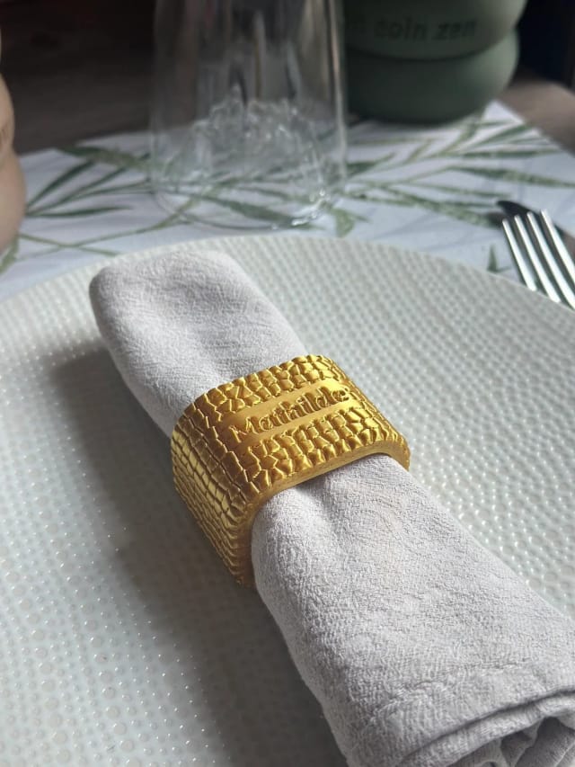 Rond de serviette Carline