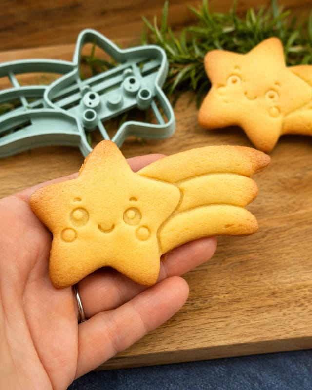 Kawaii-Sternschnuppe-Ausstecher | MyFabrik