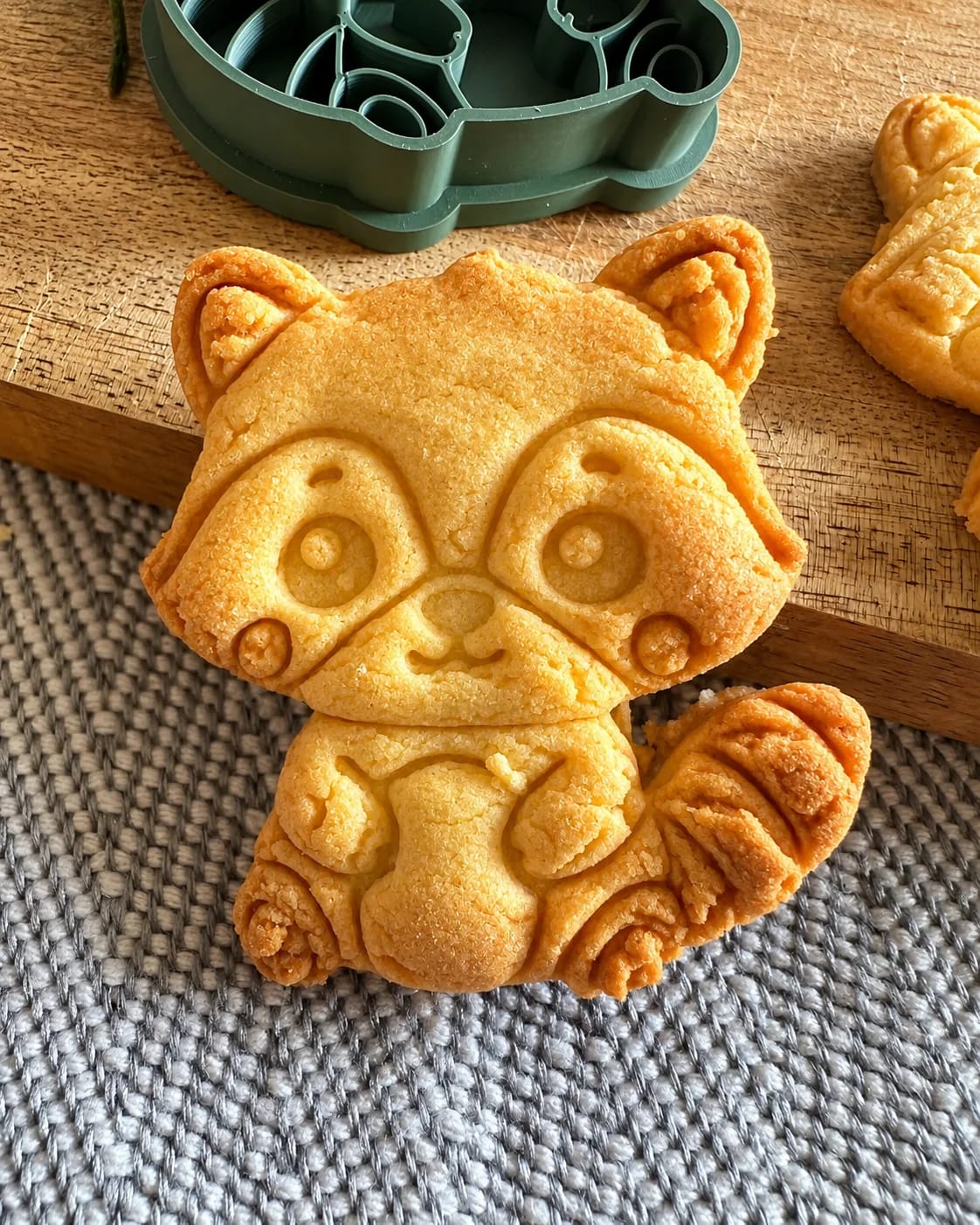 Emporte-pièce Raton Laveur Kawaii pour biscuits
